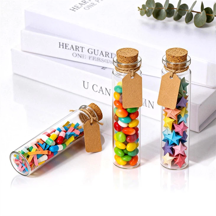 Mini Glass Bottle With Cork