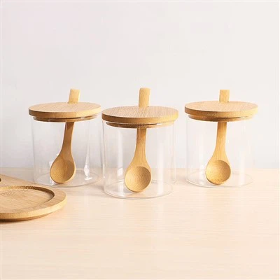 Nádoba na koření z borosilikátového skla